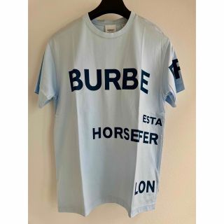 バーバリー(BURBERRY)のバーバリー   ホースフェリープリント コットン オーバーサイズTシャツ(Tシャツ(半袖/袖なし))