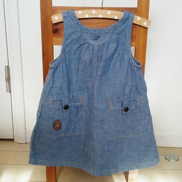 F.O.KIDS(エフオーキッズ)のSeraph♡ジャンパースカート90 キッズ/ベビー/マタニティのキッズ服女の子用(90cm~)(その他)の商品写真