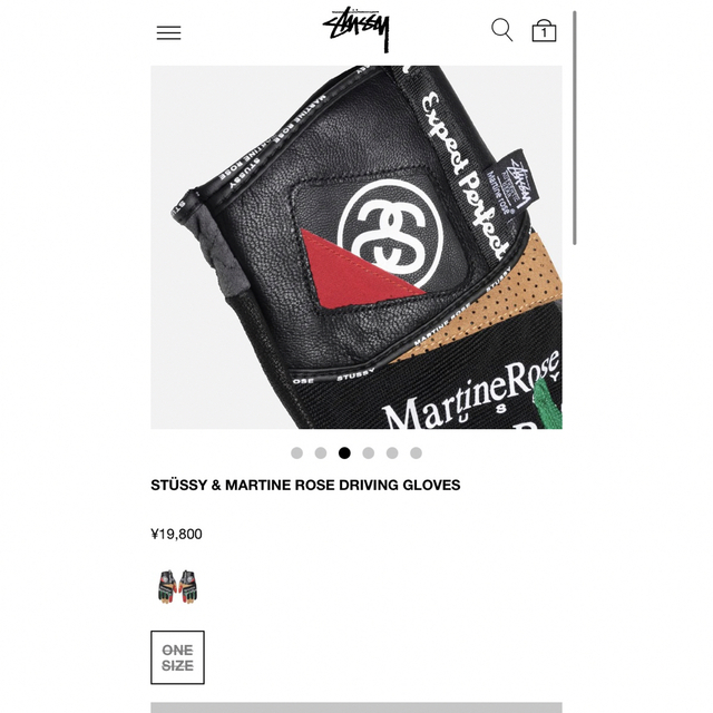 人気大割引 stussy martine rose グローブ agapeeurope.org
