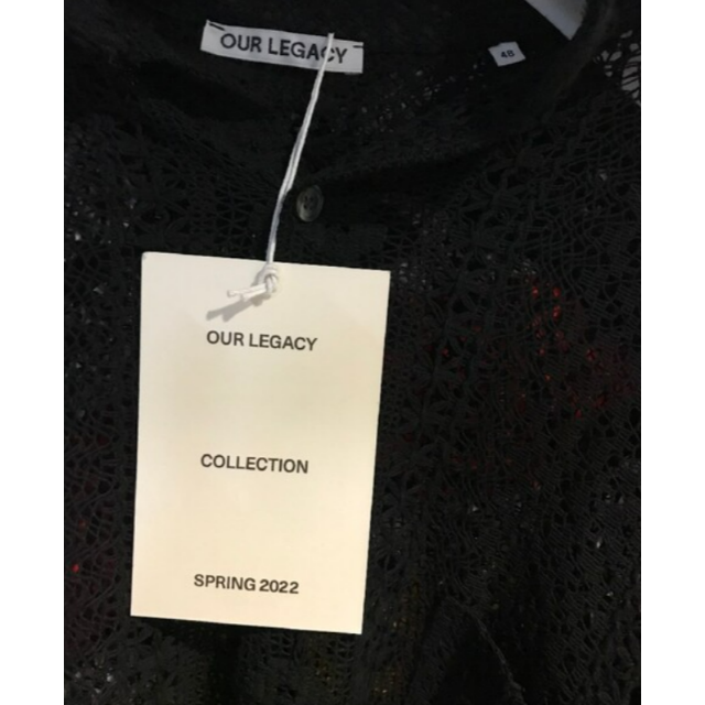 当店在庫だから安心 our legacy coco 21ss クロシェシャツ メンズ