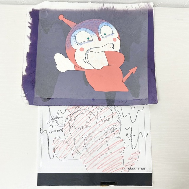 ★1712 それいけ!アンパンマン ドキンちゃん セル画 原画 現状品