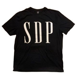 ギャップ(GAP)のGAP × スチャダラパー スチャダラ2090 Tシャツ 黒 XL(Tシャツ/カットソー(半袖/袖なし))