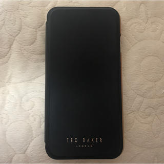 テッドベイカー(TED BAKER)のiPhone7  ケース 手帳型ミラー付き(iPhoneケース)