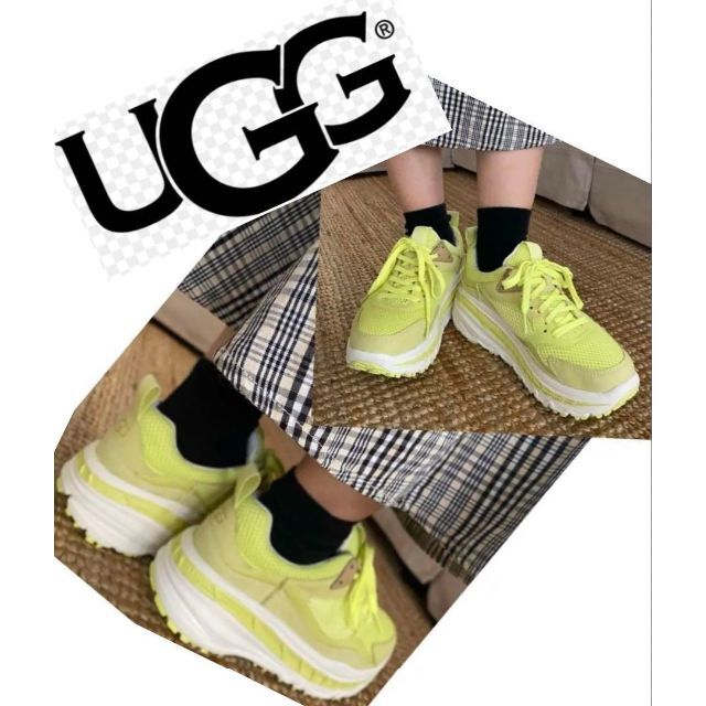 UGG(アグ)の完売しました。。。。。。。✨未使用✨23.5✨UGG✨CA805 Mesh✨厚底 レディースの靴/シューズ(スニーカー)の商品写真