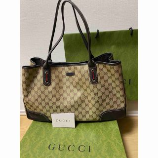 グッチ(Gucci)ののこのこ様専用　♦限界お値下げ♦GUCCI 大人気シェリーライントートバック(トートバッグ)