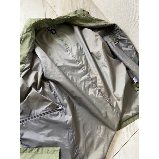 vintage 90s GORE-TEX 防水 ナイロンポリ ステンカラーコート