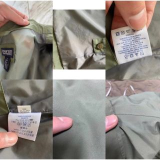 vintage 90s GORE-TEX 防水 ナイロンポリ ステンカラーコート