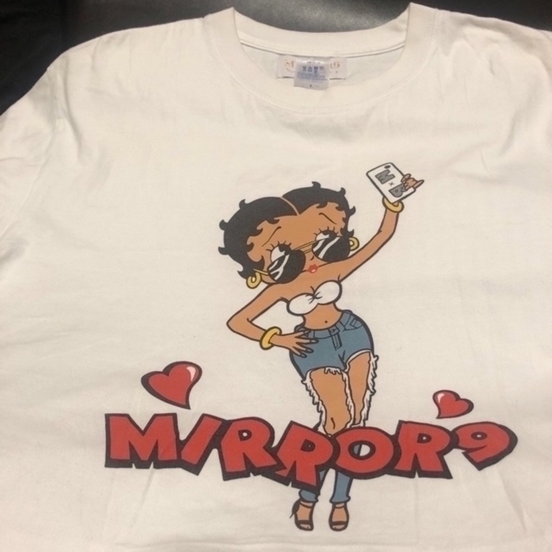 mirror9(ミラーナイン)のミラーナインTシャツ  ベティコラボ  ビックT   MIRROR9  Tシャツ メンズのトップス(Tシャツ/カットソー(半袖/袖なし))の商品写真