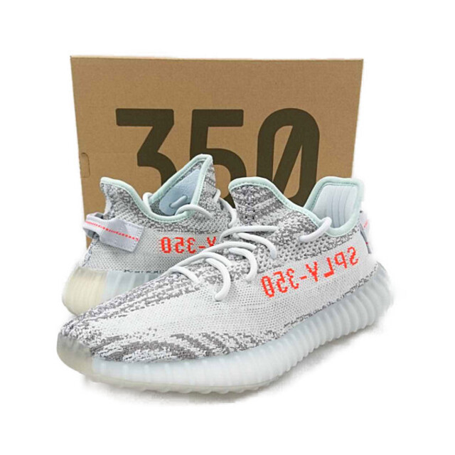 ADIDAS アディダス 品番 B37571 YEEZY BOOST 350 V2 BLUE TINT シューズ スニーカー ブルーティント サイズUS7.5=25.5cm 正規品 / 26840