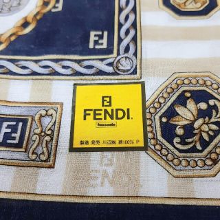 フェンディ(FENDI)の【新品·汚れ】FENDI  ハンカチ(ハンカチ)