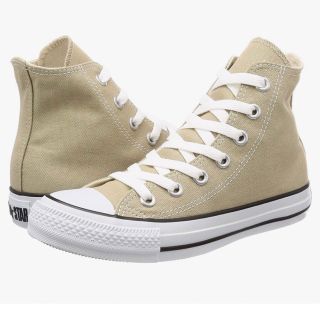 コンバース(CONVERSE)のコンバースオールスター　ハイカット　ベージュ　24cm(スニーカー)