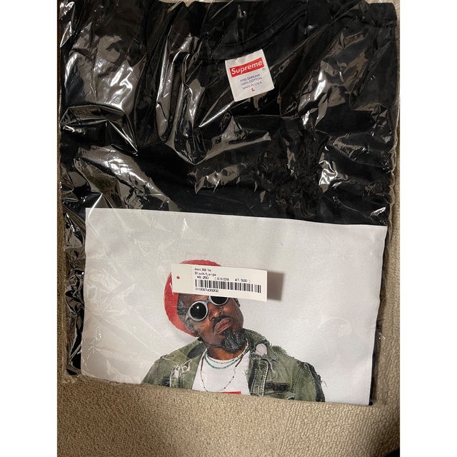 Supreme Andre 3000 Tee ブラック　Sサイズ