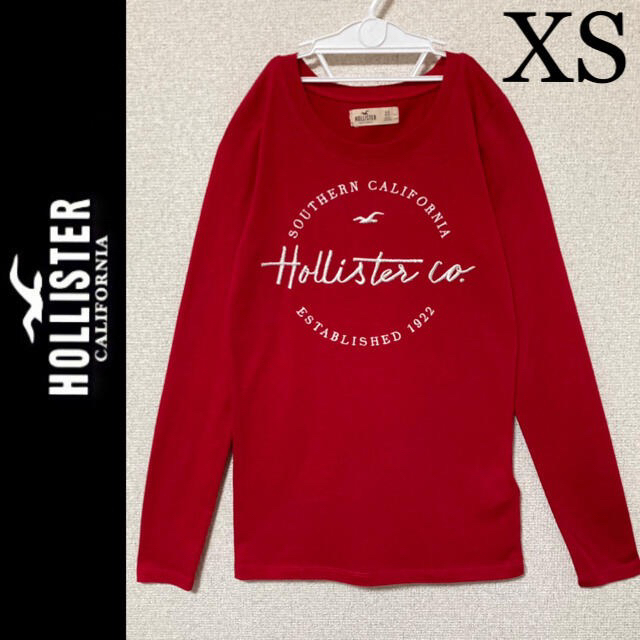 Hollister - １回着☆ホリスターロンT赤XS長袖アバクロンビー&フィッチ ...