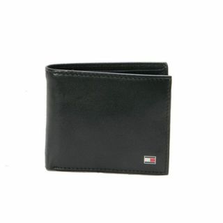 トミーヒルフィガー(TOMMY HILFIGER)のトミー ヒルフィガー TOMMY HILFIGER 二つ折財布 31TL-25X003 BK(財布)