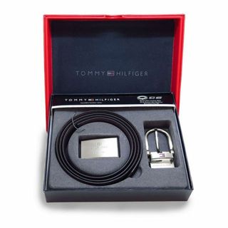 トミーヒルフィガー(TOMMY HILFIGER)のトミー ヒルフィガー TOMMY HILFIGER ベルト 11TL08X012 014 - Black/Brown 約120cm(ベルト)