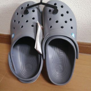 クロックス(crocs)のクロックス crocs クロックバンド2　チャコール/ライトグレー　25.0cm(サンダル)