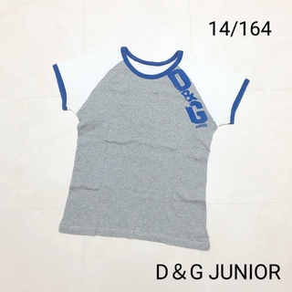 ディーアンドジー(D&G)の【中古】D&G JUNIOR 袖切替Tシャツ(Tシャツ/カットソー)
