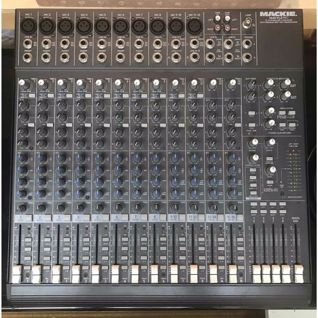 MACKIE 1642 VLZ PRO アナログミキサー16ch-