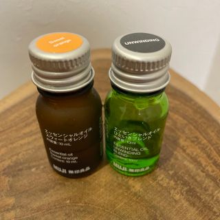 ムジルシリョウヒン(MUJI (無印良品))の無印良品　アロマオイル　2個セット(エッセンシャルオイル（精油）)