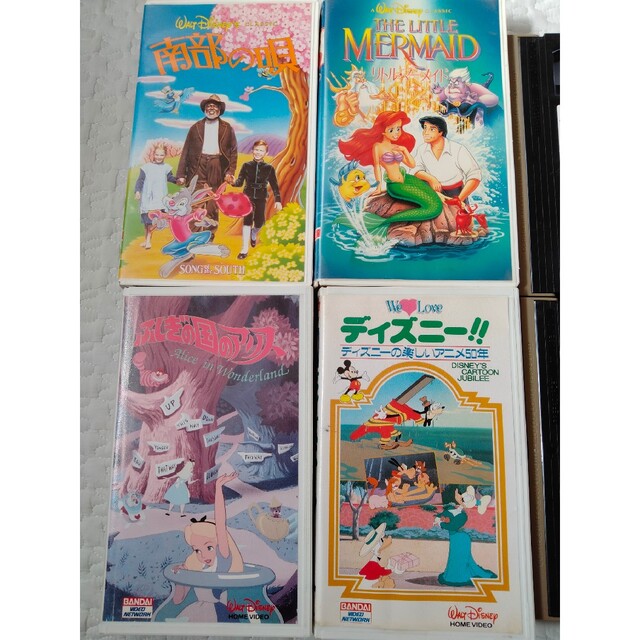 ディズニー映画 VHS 南部の歌 アリエル 旧声優 BANDAI 未DVD化-