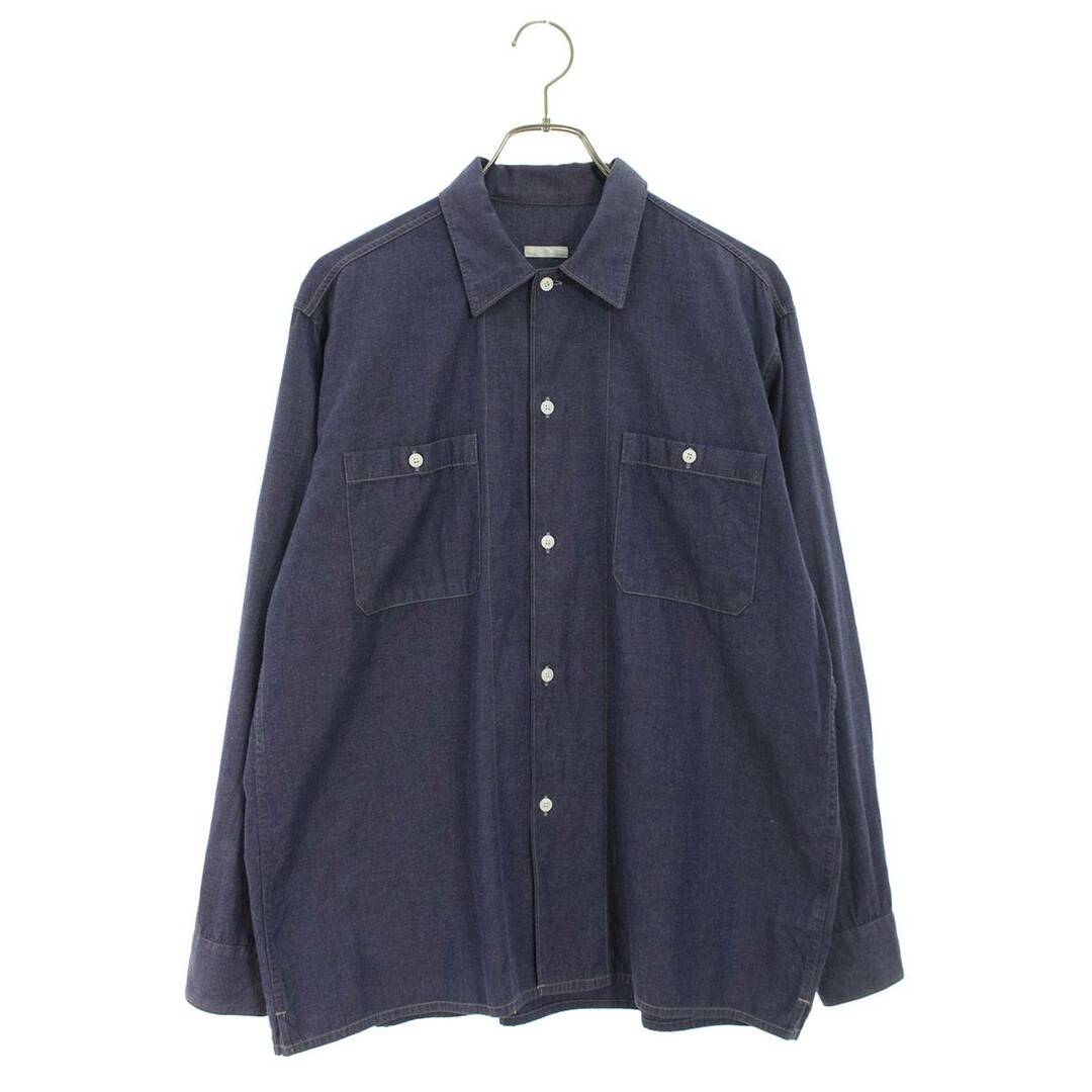 COMOLI - コモリ 18AW N03-02004 オープンカラーフロントポケット長袖
