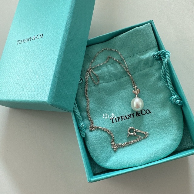 Tiffany パロマ ピカソ オリーブ リーフ パール ペンダント 箱無し