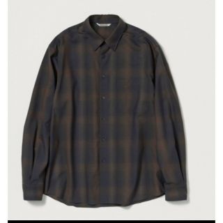 オーラリー(AURALEE)のAURALEE SUPER LIGHT WOOL CHECK SHIRT(シャツ)