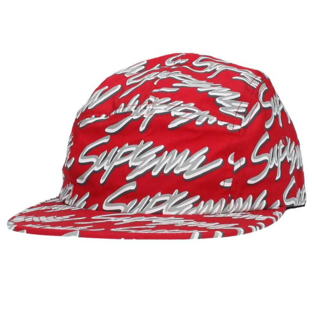 シュプリーム  19SS  Signature Script Logo Camp Cap シグネチャースクリプトロゴキャップ  メンズ