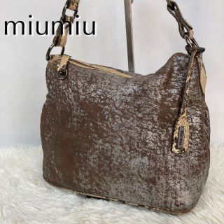 ミュウミュウ ワンショルダーバッグ ショルダーバッグ(レディース)の ミュウミュウ ワンショルダーバッグ ショルダーバッグ(レディース)の