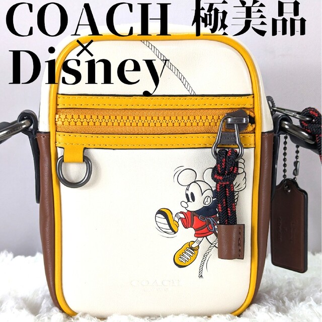 COACH・Disney コラボ ショルダーバッグ