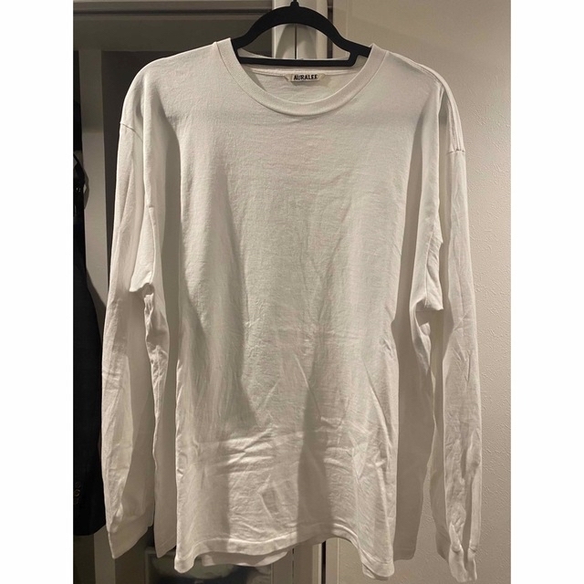 AURALEE LUSTER PLAITING L/S TEE 1