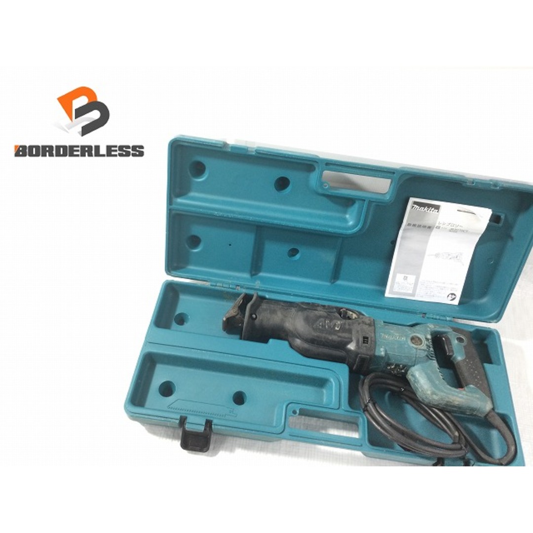 Makita ☆中古品☆ makita マキタ 100V レシプロソー JR3070CT ケース付き セーバーソー セーバソー 電気のこぎり  多目的用 切断機 69736の通販 by 工具販売専門店Borderless(ラクマ店)｜マキタならラクマ