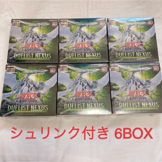 遊戯王 デュエリストネクサス シュリンク付き 6BOX 超歓迎 dmxautofix.fi