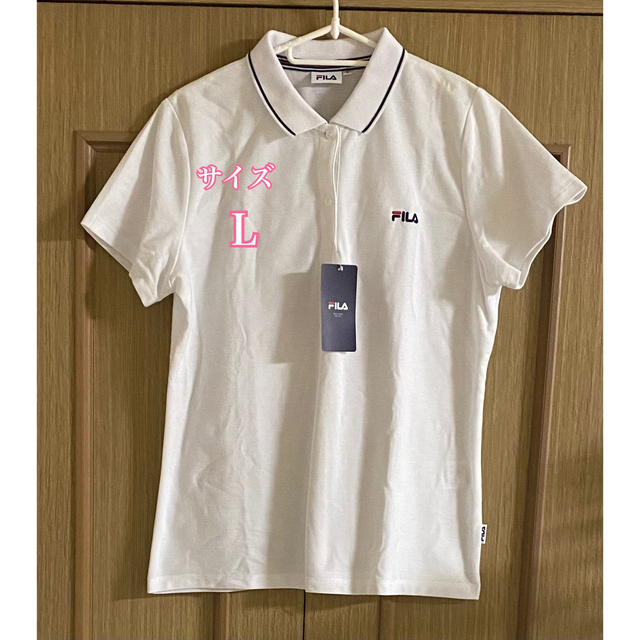 【未使用】FILA 半袖ポロシャツ、Ｌ レディースのトップス(ポロシャツ)の商品写真