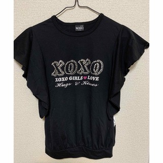 キスキス(XOXO)の美品 XOXO トップス 大人風カットソー160㎝ 中高校(Tシャツ/カットソー)
