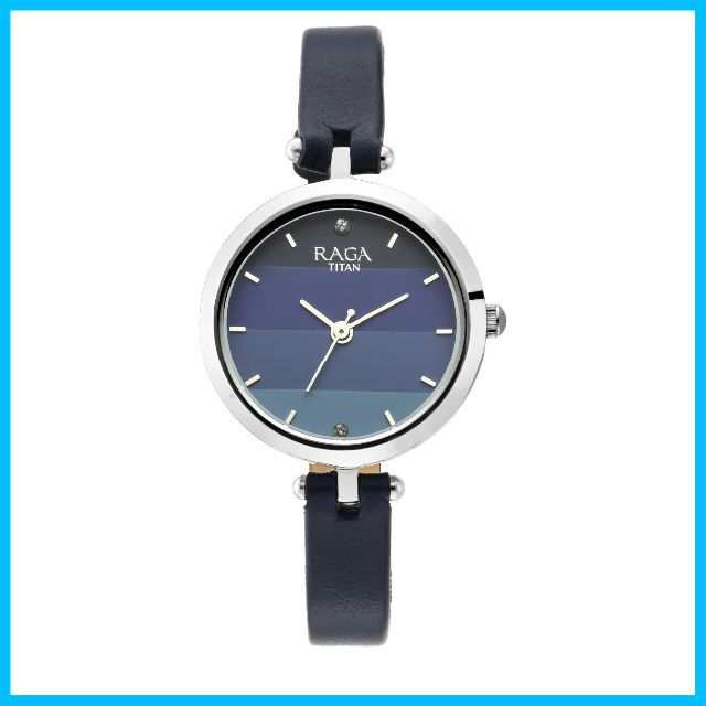 Titan Raga Viva Analog Blue Dial Women'sファッション小物