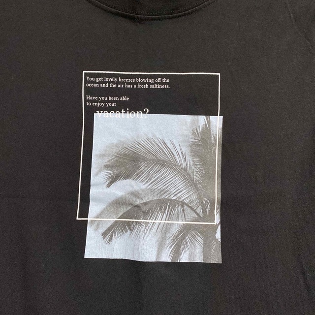UNIQLO(ユニクロ)のユニクロ キッズ ワンピース ブラック 140センチ Tシャツ地 キッズ/ベビー/マタニティのキッズ服女の子用(90cm~)(ワンピース)の商品写真