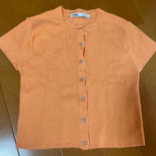 ザラ(ZARA)のZARA 半袖トップス 美品(カットソー(半袖/袖なし))