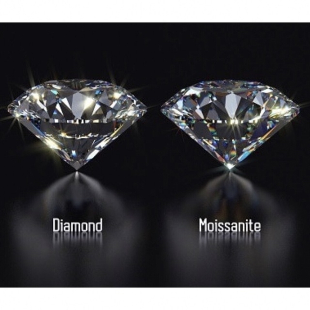 MR18/ 10.5号 5ct 5カラット 11㎜ モアサナイト リング 925-