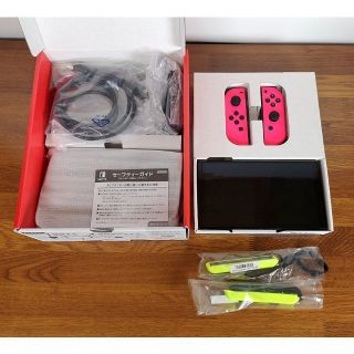 ニンテンドースイッチ(Nintendo Switch)のNintendo Switch 有機ELモデル ニンテンドースイッチ ピンク(家庭用ゲーム機本体)