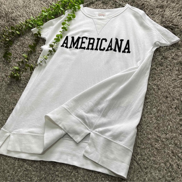 Americana アパルトモンドゥーズィエムクラス 別注 ロゴTシャツ-
