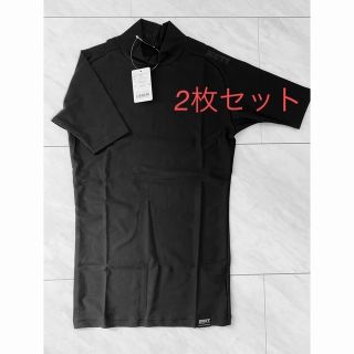 ゼット(ZETT)の新品◆2枚セット　野球　ZETT 半袖　黒　アンダーシャツ　M  (ウェア)