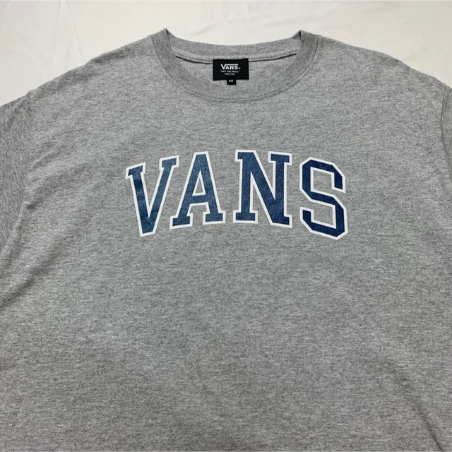 VANS(ヴァンズ)のVANS ロゴ Tシャツ グレー バンズ メンズのトップス(Tシャツ/カットソー(半袖/袖なし))の商品写真