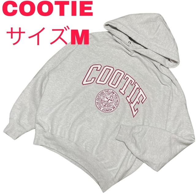 COOTIE - 【美品】COOTIE HEAVY OZ HOODIE COLLEGE パーカーMの通販 by