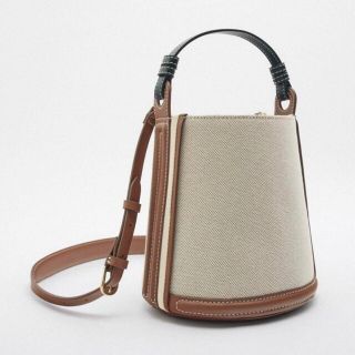 ザラ(ZARA)のZARA ファブリッククロスボディバッグ(ボディバッグ/ウエストポーチ)