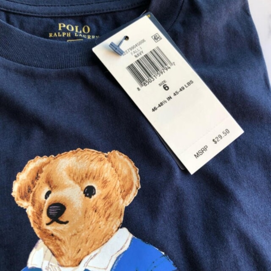 ポロベア ポロラルフローレン ネイビー 紺色 Tシャツ キッズ