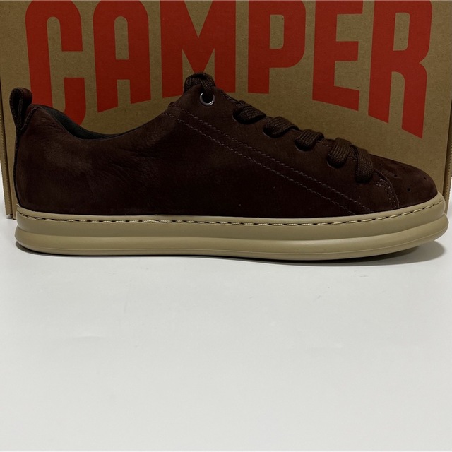 新品 Camper カンペール Runner レザースニーカー ブラウン