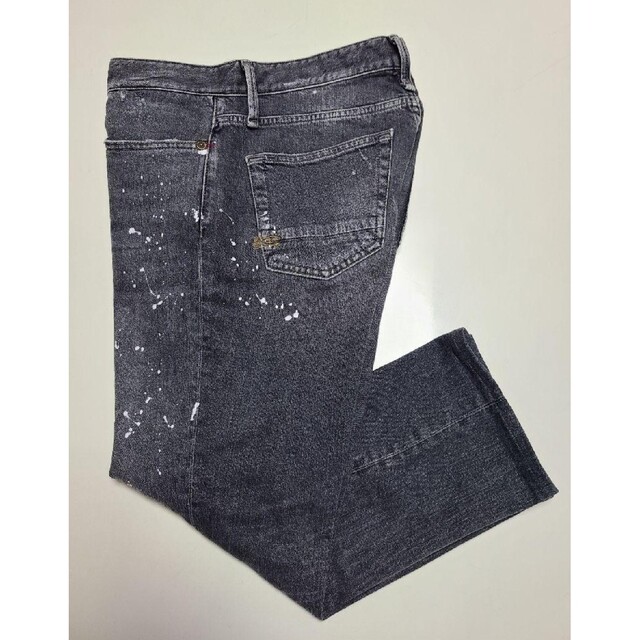 DENHAM - 【美品】デンハム Candiani製 RAZOR ペイント加工 W30 DENHAM - 【美品】デンハム Candiani製 RAZOR ペイント加工 W30