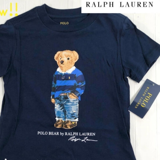 ✨️ラスト1点✨️  POLO ラルフローレン ポロベア Tシャツ ネイビー