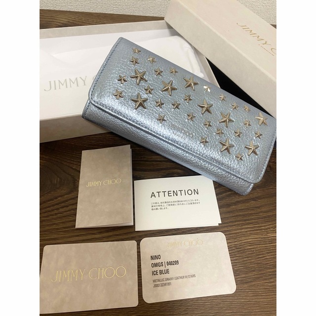 JIMMY CHOO(ジミーチュウ)の【値下げ・新品・未使用】Jimmy Choo 長財布 レディースのファッション小物(財布)の商品写真